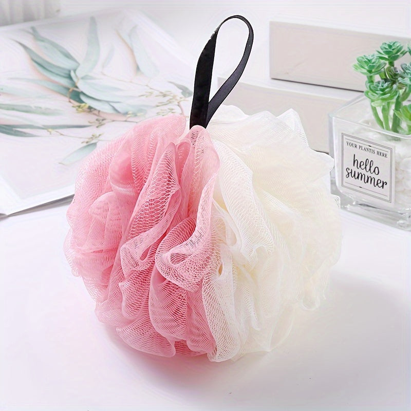 1pc Bath Ball, Cleaning Ball, Random Color, Bath Accs