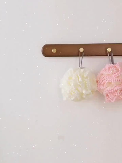 8pcs Set Of Gentle Exfoliating Bath Sponge To Enhance Your Bathing Effect: Luxurious, Large Bubble Bath Ball - Super Soft, Cute, Dual-use, Ultimate Care